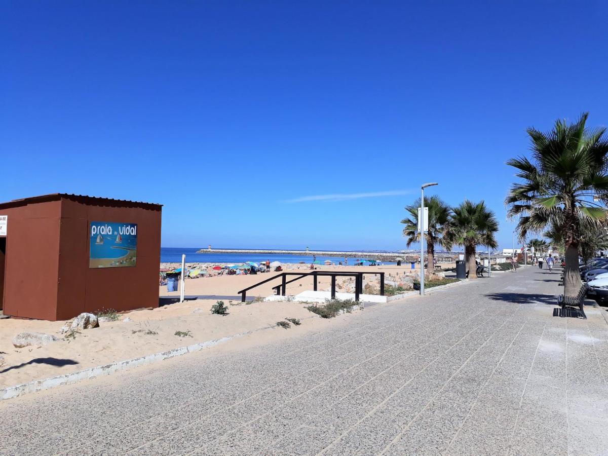 T1 Dunas 7 - Aconchegante, Wifi, 150Mt Praia Quarteira Eksteriør billede